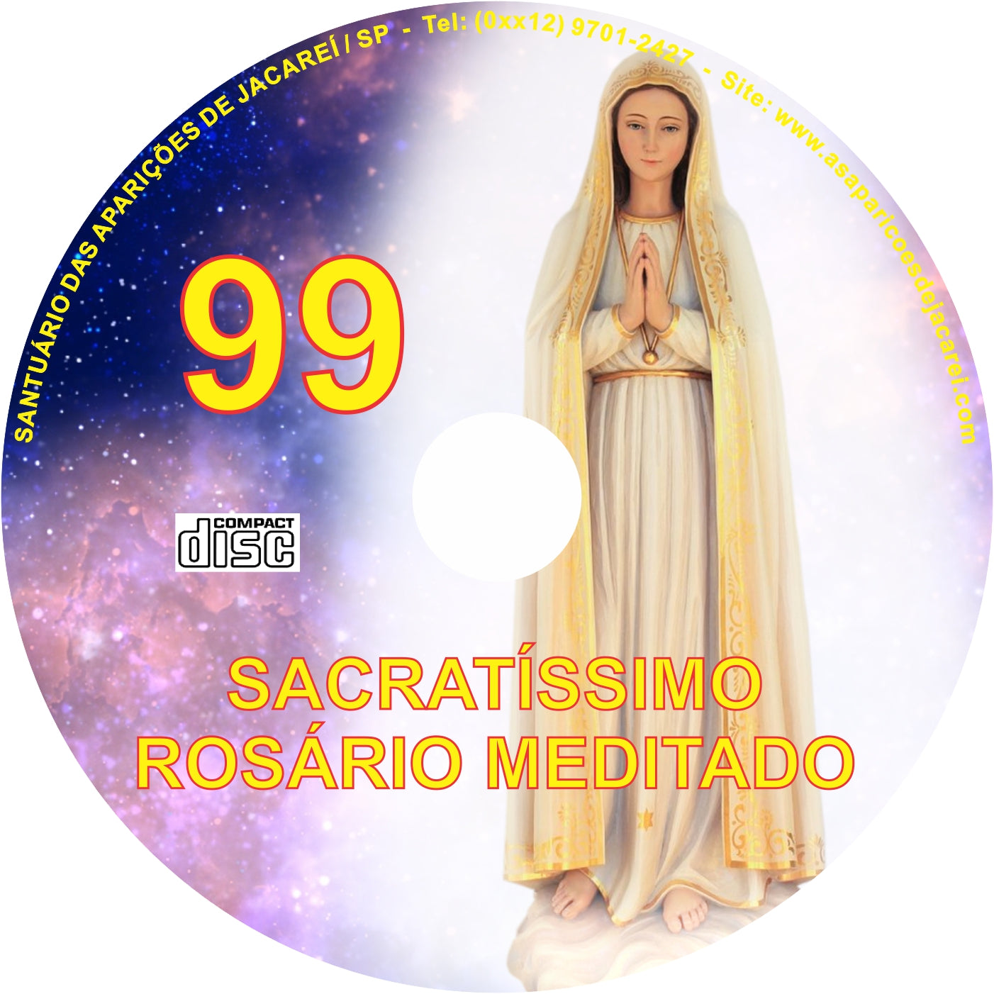 CD Rosário Meditado 099 CD Rosário Meditado 099